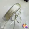 Cinta Plateada de Doble Cara Galaxia Brillante Importada de Japón Material para Lazos Accesorios para el Cabello Hechos a Mano DIY Accesorios para Sombrero de Paja