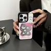 Funda Oficial Casety para Apple 17Pro, Nueva Funda de Nicho Anti-Caídas para 16, Lujo Ligero, Estilo Trendy Ins Superficie de Espejo
