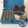 FR 770 900 Máquina de sellado continuo Rueda de impresión de grano de cobre Rueda de fecha Caja de palabras cóncava Braille Chino Inglés
