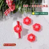 Promoção Quente Atacado Decorações de Nail Art de Natal Desenho Animado Fofo Papai Noel 3D Material de Resina DIY Pacote de Acessórios