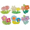 Accesorios de resina al por mayor accesorios diy hielo transparente flor gemela copa pasta pegamento crema accesorios para el cabello de niños pasta materiales hechos a mano