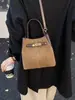 Bolso Cubo Transfronterizo para Mujer, Bolso Cruzado, Bolso de Mujer con Acabado de Alta Gama, Bolso de Hombro de Lujo Ligero, Bolso de Hombro Simple y Versátil para el Día a Día