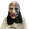 Máscara de Tela Negra Cobertura para la Cabeza Cara de Fantasma Monstruo Máscara de Halloween para Actuación Fiesta Atrezo Divertido Disfraz de Halloween