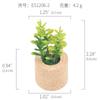 Amazon Planta Artificial Suculenta Imán de Corcho Imán de Refrigerador Decoración del Hogar Estilo Pastoral Suculenta Creativa Atracción Magnética