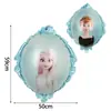 Transfronteiriça Novo Congelante Aisha Princesa Xuebao Menina Balão Tema Aniversário Floco de Neve Espelho Mágico Balão