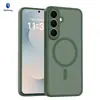 Capa de celular com sensação de pele Samsung S26 Ultra aplicável em outros países, capa magnética S26fe com orifício de precisão, capa protetora anti-queda S25u