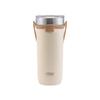 Tyeso Taza de Café Taza de Hielo Acero Inoxidable 304 Aislada de Doble Capa Taza de Agua Portátil para Coche Silicona Café