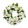 Nova guirlanda de flores artificiais de Páscoa para porta da frente, suprimentos para festivais, tulipa de primavera, girassol, tecido criativo para pendurar na porta