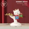 Adornos de gato de la suerte recolectan dinero código de barras de tienda mostrador de caja decoración de gato de la suerte regalo de inauguración de tienda nueva