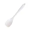 Espátula Plana de Silicona Translúcida Resistente a Altas Temperaturas, Herramienta de Cocina para Cocinar que No Daña la Olla, Espátula Anti-quemaduras, Espátula de Cocina