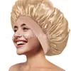 Faixa de cetim elástica alta de aba larga nova transfronteiriça touca de dormir touca de quimioterapia feminina chapéu para cuidados com o cabelo cor sólida vendas diretas de fábrica