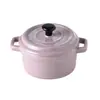 Tazón de cerámica de doble oreja para huevo al vapor con tapa, tazón impermeable para estofado casero, tazón para suplementos alimenticios de bebé, tazón para postre de pudín de leche de doble piel, nido de pájaro