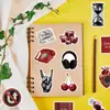 50 Piezas de Pegatinas Rusas Retro Y2K Pegatinas Impermeables para DIY para Teléfonos Móviles, Laptops, Maletas, Botellas de Agua y Decoraciones