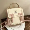 Mochila Transfronteriza para Mujer con Adorno de Encaje, Linda y Fresca, Nuevo Estilo Elegante y Juvenil, Bolso Cruzado de un Solo Hombro 2026