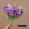 Ramo Artificial Estilo Europeo de Jacinto de 5 Ramas Delphinium Arreglo Floral de Mesa para Bodas Fotografía Comercial Materiales Florales Decorativos Venta al por Mayor