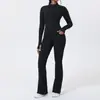 Xijia Roupa de Yoga Secagem Rápida Outono e Inverno Costas Cruzadas Top Fitness Corrida ao Ar Livre Levantamento de Quadril Roupa Esportiva 9015