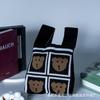 Bolso de Mano Bolso Tejido Bolso de Mujer Bolso de Mano Bolso Cubo Bolso Tote Versátil Bolso Tejido Bolso de Mujer Ligero
