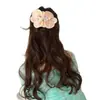 Nuevos Colores Flor Phalaenopsis Pinza de Pato Pinza para el Cabello en la Parte Posterior de la Cabeza para Mujer Pinza Horizontal Lateral Pasador