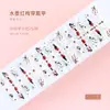 30 Peças de Tiras Descoláveis Naturais para Salões de Unhas, Unhas Descoláveis Vestíveis Semi-Manuais, Novo Estilo Chinoiserie