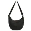 Bolso Cruzado para Mujer, Nuevo Estilo Coreano, Bolso de Hombro con Cremallera de Gran Capacidad, Bolso de Nylon tipo Bollo Versátil Casual para Estudiantes