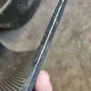 Almohadilla de Goma Amortiguadora para Base de Riel Qu80, 132mm de Ancho, Almohadilla de Goma con Placa de Acero para Mantenimiento de Ferrocarriles