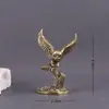 Adornos Creativos de Búho en Rama de Latón Escultura de Cobre Artesanías Adornos de Escritorio Adornos de Cobre Retro Personalizados Creativos