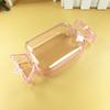 Suministro de comercio exterior caja de dulces creativa color transparente plástico duro extra grande caja de dulces Yiwu fábrica venta directa al por mayor