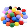 Bola de pelo elástica de 5 cm y 4 cm de alto para jardín de infancia, hecha a mano, para decoración de bolas de pelo de colores, para educación temprana, para gatos.