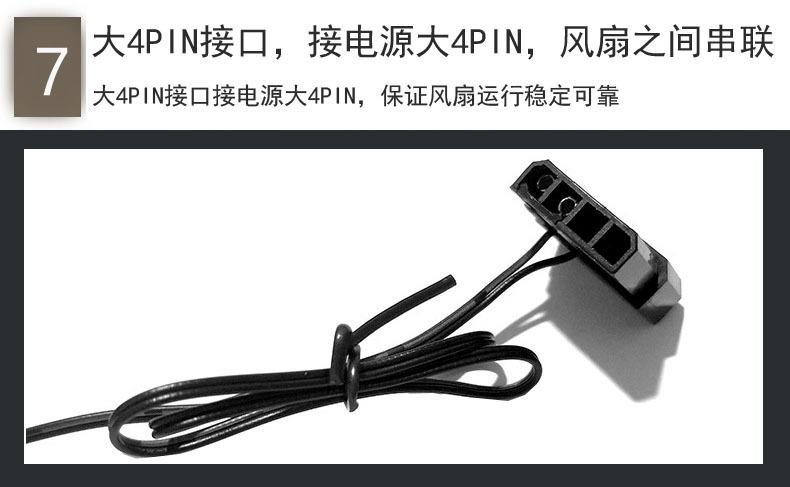 12025LED机箱风扇