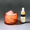 Nuevo estilo de piedra de ampliación para aromaterapia en el dormitorio, de larga duración, para el hogar, sin fuego, con aceite esencial de cristal, adornos con fragancia de gardenia.