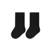 Calcetines para Bebé 2026 Otoño e Invierno Nuevo Estilo Sin Costuras No Aprietan Color Sólido Recién Nacido Bebé Niños Niñas Calcetines de Caña Media para Niños