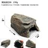 Cueva Evita Reptiles de Resina Escotillas Escalada Mascota Evita Casa Nido de Tortuga Serpiente Mascota Rana Cornuda Tortuga de Agua Evita Tomar el Sol