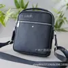 Bolsa de Ombro Masculina W Baolong em Couro Genuíno Couro Bovino de Primeira Camada de Alta Qualidade Vertical para Negócios Bolsa Transversal Bolsa de Ombro Transversal Masculina