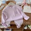 300g Terciopelo Shu color algodón ropa de otoño pantalones de otoño traje interior para abrigar adolescentes niños y niñas ropa de casa cálida