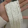 Pedra Natural 2*4mm Corte Reto Fivela Espaçador Disco Roda Contas Espaçadoras de Borda Reta Contas de Ábaco Produto Semi-Acabado Cilíndrico
