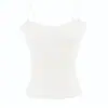 Camisola puramente seductora, sexy, a la moda y elegante con inserciones de encaje, estilo veraniego, corte ajustado, top básico que realza la figura para mujer
