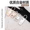 Cremallera de metal extraíble sin herramientas para bolsos, abrigos, ropa, zapatos y botas.