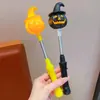 Halloween Infantil Abóbora Bastão de Luz Bastão Piscante de Mão Adereço de Foto para Festival Fantasia Bastão Fluorescente Atmosfera