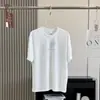 Camiseta de Manga Curta Respirável de Secagem Rápida com Proteção Solar Estilo Preguiçoso Fresco Fina de Liocel Estampada para Homens e Mulheres Verão 12853