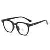 YC1217 - Nuevas gafas retro con montura negra anti-luz azul para hombres y mujeres, montura sencilla para adelgazar el rostro, versátiles para miopía