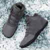 Sapatos de Caminhada de Inverno ao Ar Livre Masculinos e Femininos de Veludo Sapatos de Algodão de Cinco Dedos Esportivos Ciclismo Quentes Espessados Antiderrapantes Impermeáveis Sapatos de Caminhada