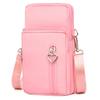Bolsa para Teléfono Móvil Bolso Cruzado para Mujer 2023 Nuevo Bolso Coreano de Lona Informal de Hombro Bolso Cuadrado Pequeño Bolso Halter Bolso de Muñeca