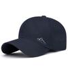 Sombrero Verano Hombre Gorra de Béisbol Placa Ligera Malla Transpirable Logo Estampado Transpirable Gorra Parasol Perforada