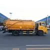 Vehículo de Limpieza y Succión Multifuncional de 15 Metros Cúbicos con Tanques Dobles Intercomunicados Vehículo de Transferencia de Lodos y Aguas Residuales de Tuberías Urbanas