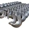 Cuchillas Espirales Personalizadas, Cuchillas de Tornillo Espiral Espesadas Continuas sin Eje, Resistentes al Desgaste y a la Temperatura, Cuchillas de Mezcla con Eje
