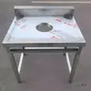 Carro de Acero Inoxidable Operado Manualmente para Uso Comercial en Cafeterías y Restaurantes, Carro para Colección de Vajilla, Carro para Residuos de Comida, Estación de Recolección de Residuos de Cocina