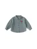 Ropa Infantil Bangxuan Chaqueta Infantil Estilo Otoño 2026 Chaqueta de Mezclilla Suelta para Niñas Top Retro para Niños Camisa Little Pony