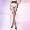 Medias sin costuras 0.1D malla cintura tiro profundo medias para mujer ultrafinas sedosas 512 agujas pantimedias sexys sin costuras 3038