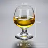 Copa Gruesa de Vidrio Estilo Europeo para Brandy Copa de Cóctel Utensilio Comercial para Bar Se Puede Personalizar con Logo Directo de Fábrica