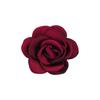 Camelia mini de 4 cm con borde quemado DIY flor de borde horneado falda mascota ropa para niños accesorios para tocado venta al por mayor al contado